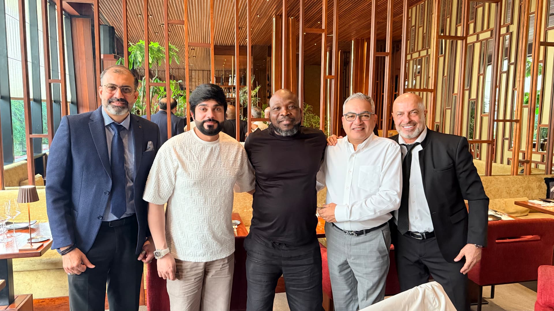 Team IDCG with Abidjan state business leaders in Côte d'Ivoire